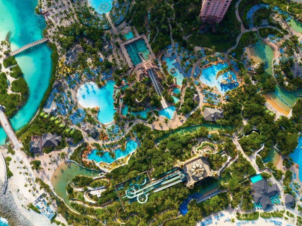 Atlantis Paradise Island Bahamas - Aerial view
