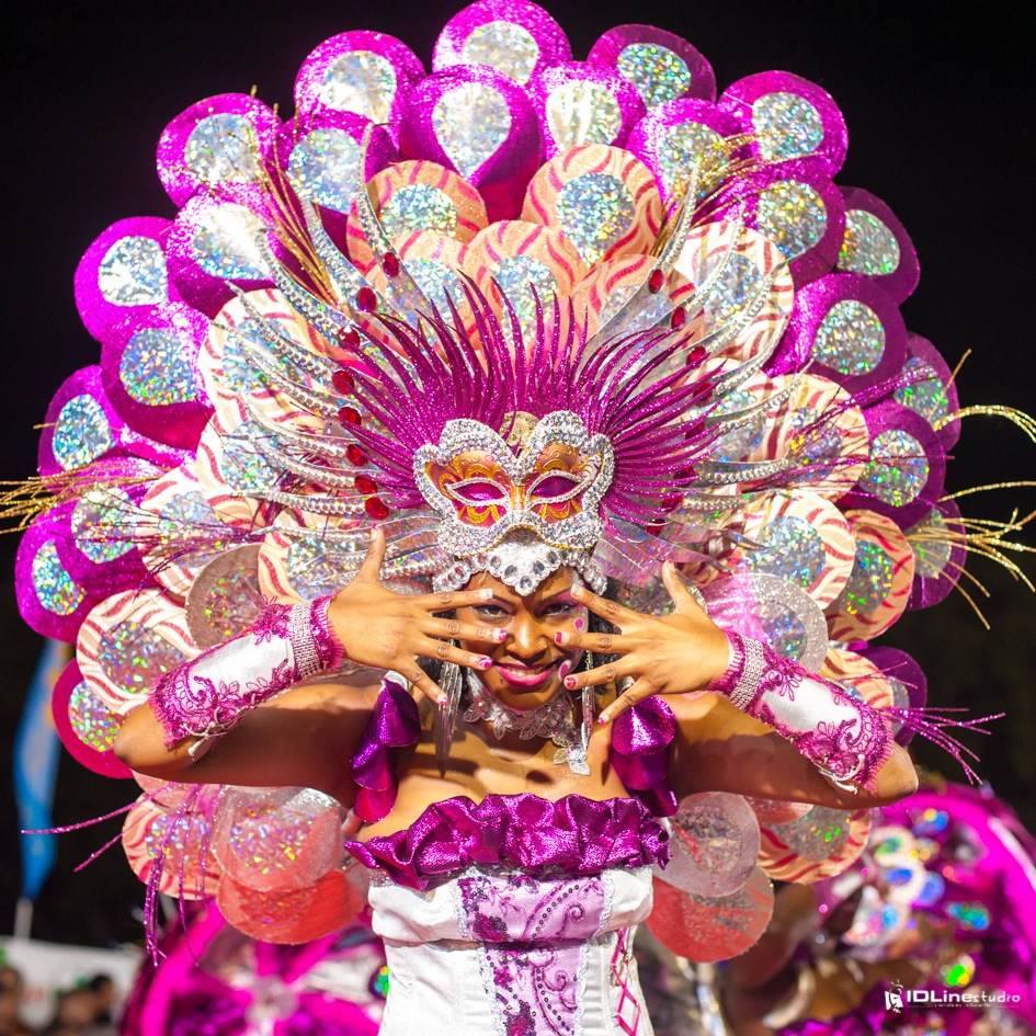 woman at Guadeloupe Carnival