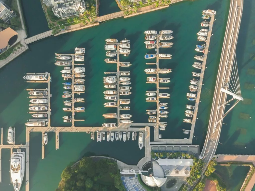 private yacht dock